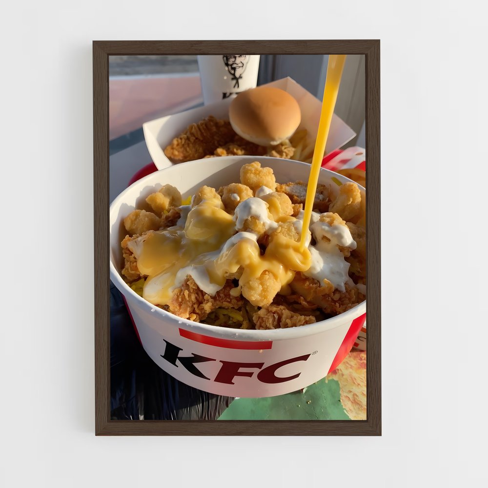 ap-kfc-4 cadre Bois foncé