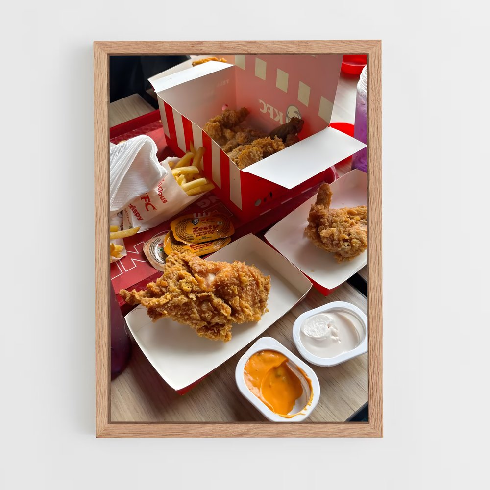 ap-kfc-6 cadre Bois clair