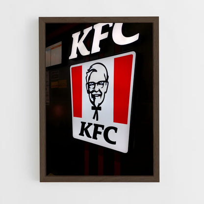 ap-kfc-7 cadre Bois foncé
