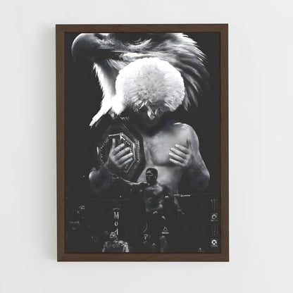 ap-khabib nurmagomedov-4 cadre Bois foncé