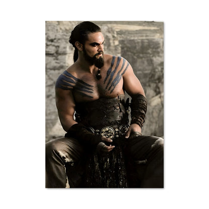 Poster Khal Drogo, le Roi des Dothraki