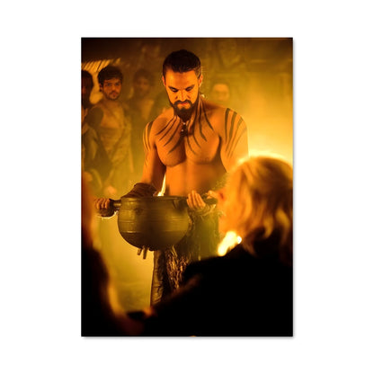 Poster Khal Drogo: Le Guerrier Éternel