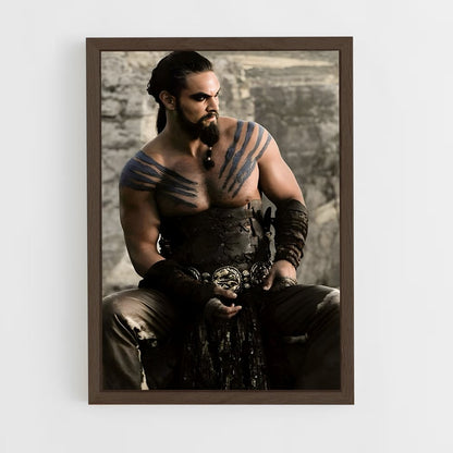 ap-khal drogo-1 cadre Bois foncé