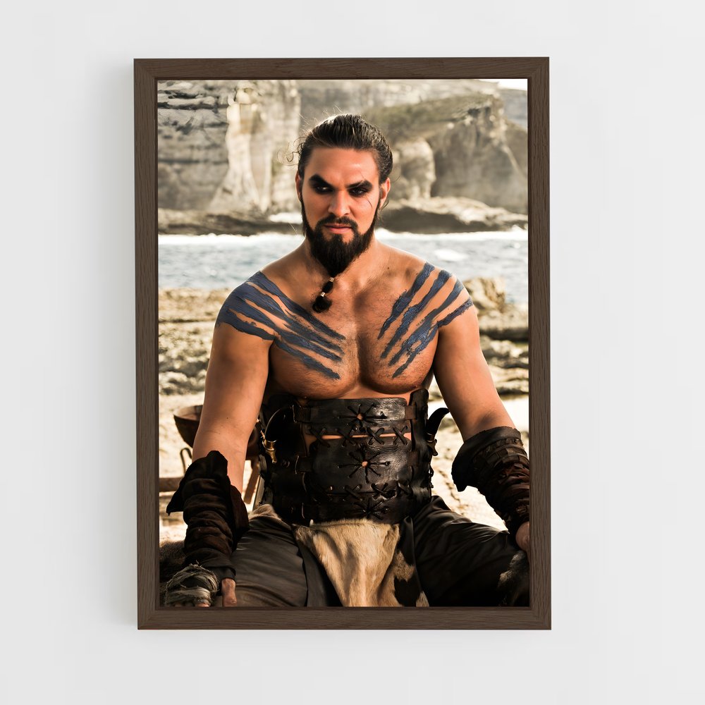 ap-khal drogo-2 cadre Bois foncé