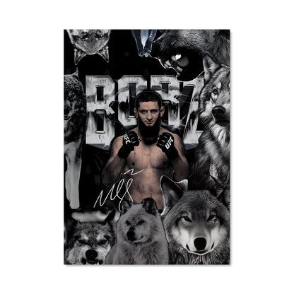 Poster L'Homme et les Loups