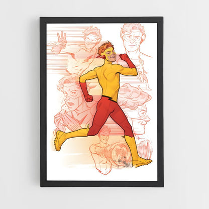 ap-kid flash-1 cadre Noir