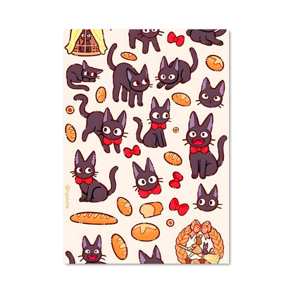 Poster Chat-mille et Une Pattes
