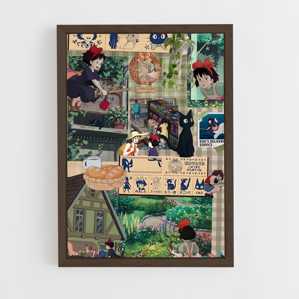ap-kikis delivery service-4 cadre Bois foncé