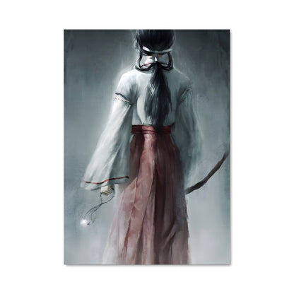 Poster Enchanteresse Écarlate