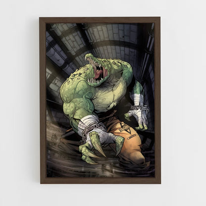 ap-killer croc-1 cadre Bois foncé