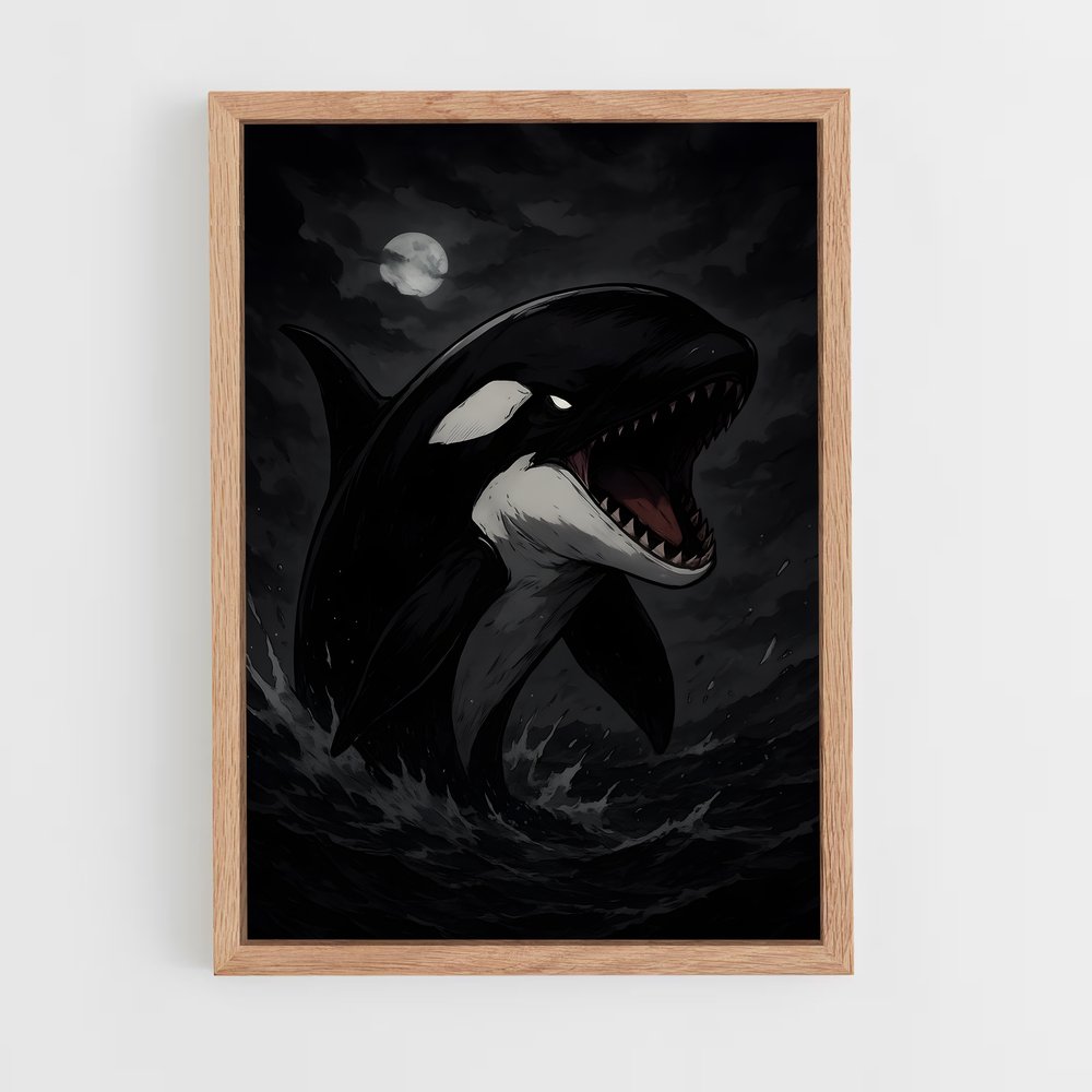 ap-killer whale-7 cadre Bois clair