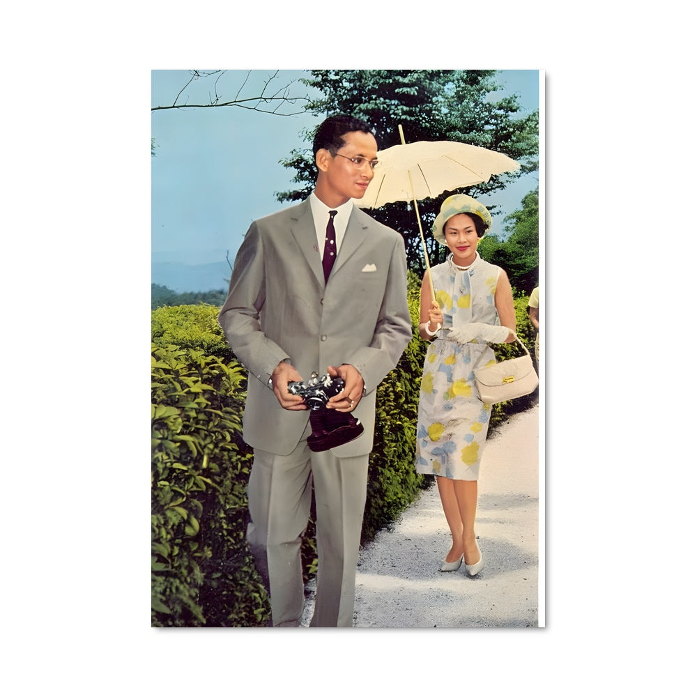Poster Promenade Sous La Pluie