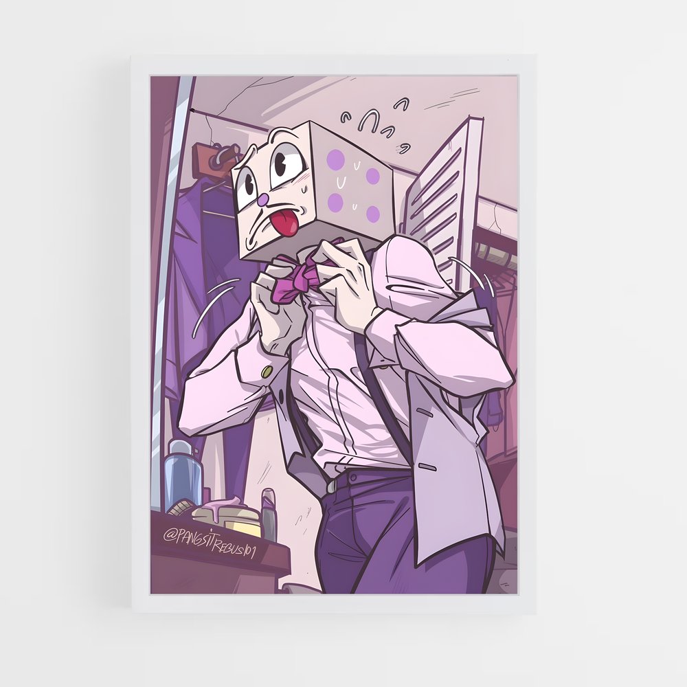 ap-king dice-1 cadre Blanc