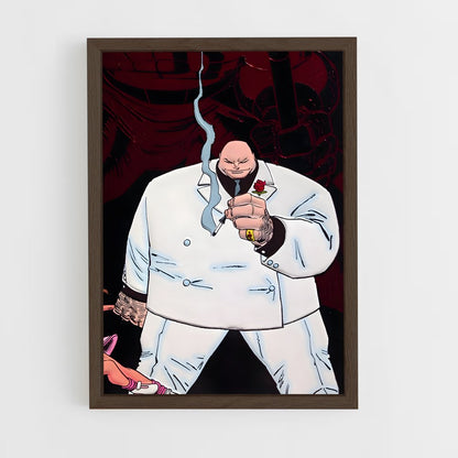 ap-kingpin daredevil-5 cadre Bois foncé