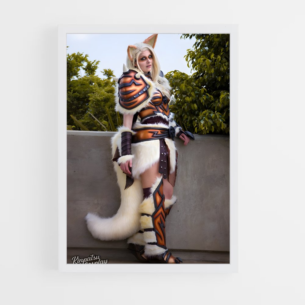 ap-kinpatsu cosplay-4 cadre Blanc