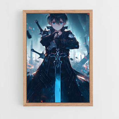 ap-kirito kazuto-7 cadre Bois clair