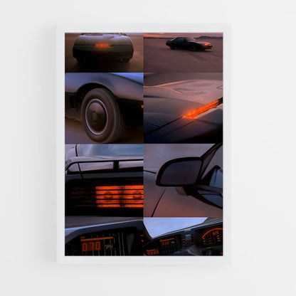 ap-kitt knight rider-1 cadre Blanc