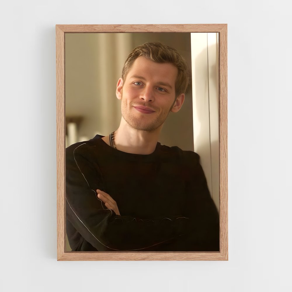 ap-klaus mikaelson-1 cadre Bois clair
