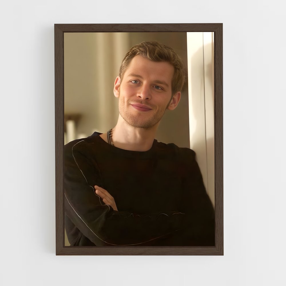 ap-klaus mikaelson-1 cadre Bois foncé