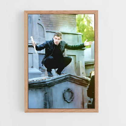 ap-klaus mikaelson-2 cadre Bois clair