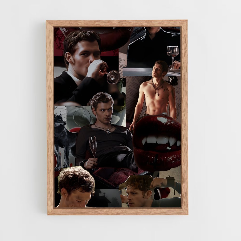 ap-klaus mikaelson-4 cadre Bois clair