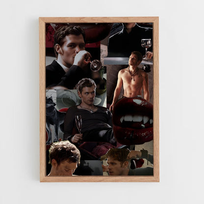 ap-klaus mikaelson-4 cadre Bois clair