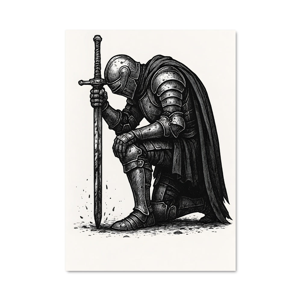 Poster La Prière du Chevalier