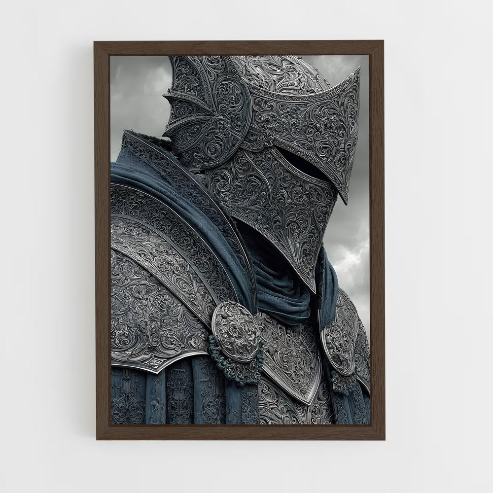 ap-knight armor-3 cadre Bois foncé