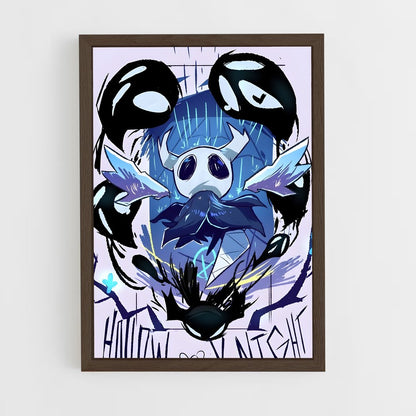 ap-knight hollow knight-1 cadre Bois foncé