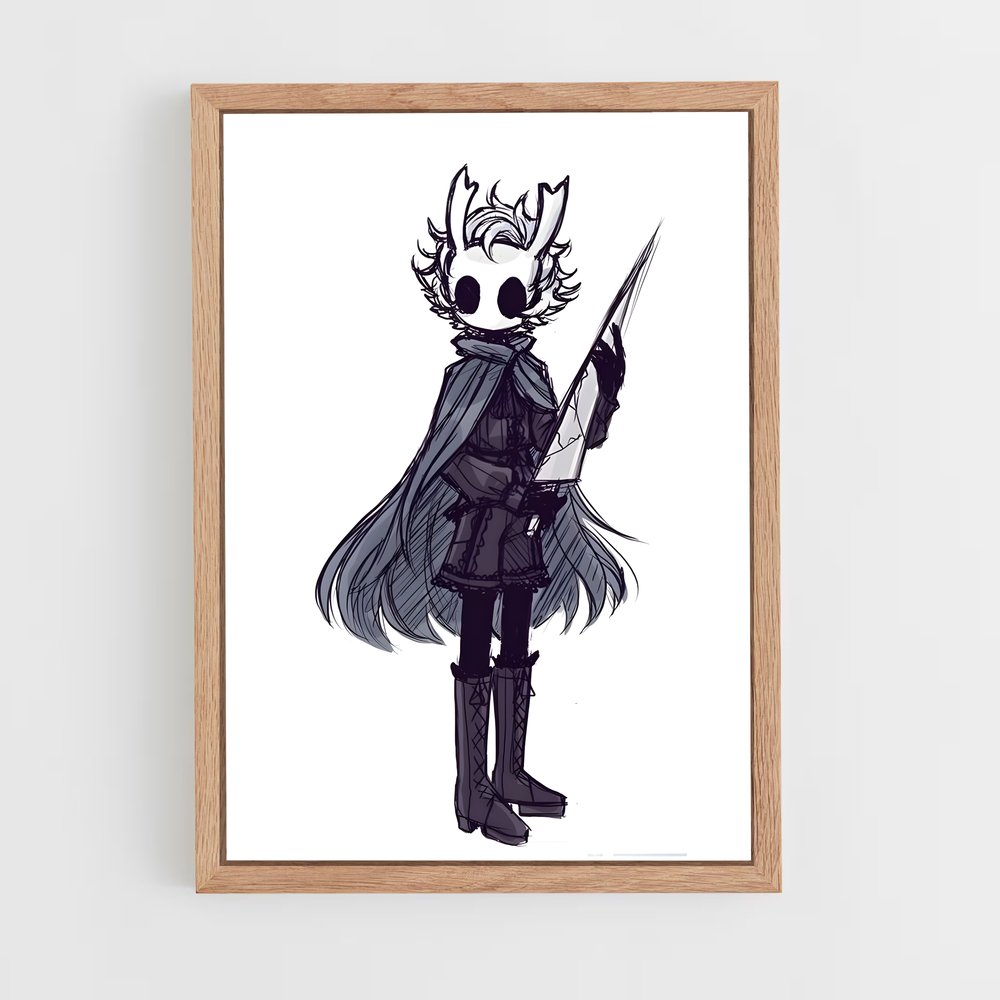 ap-knight hollow knight-2 cadre Bois clair