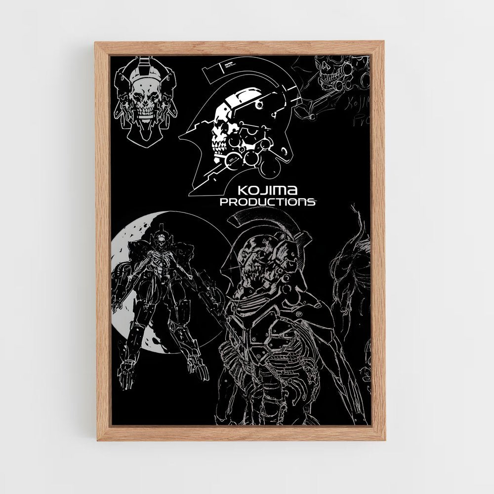 ap-kojima productions-2 cadre Bois clair