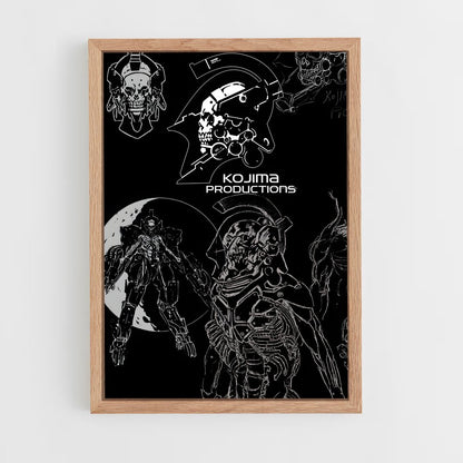 ap-kojima productions-2 cadre Bois clair
