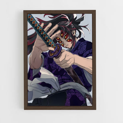 ap-kokushibo-2 cadre Bois foncé