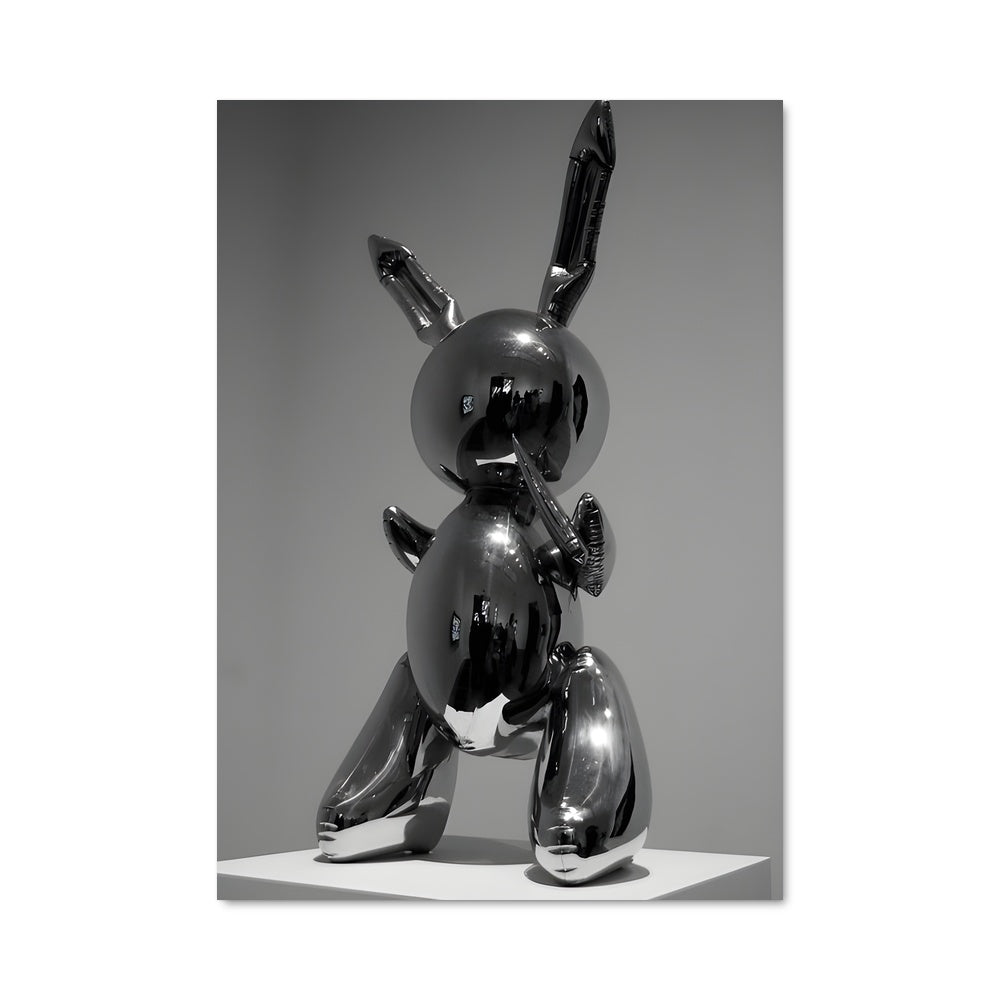 Poster Lapin Enjoué