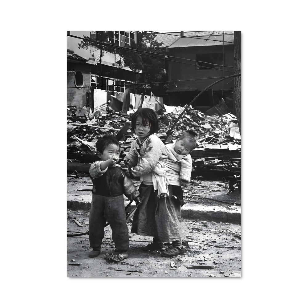 Poster Enfance dans les Décombres