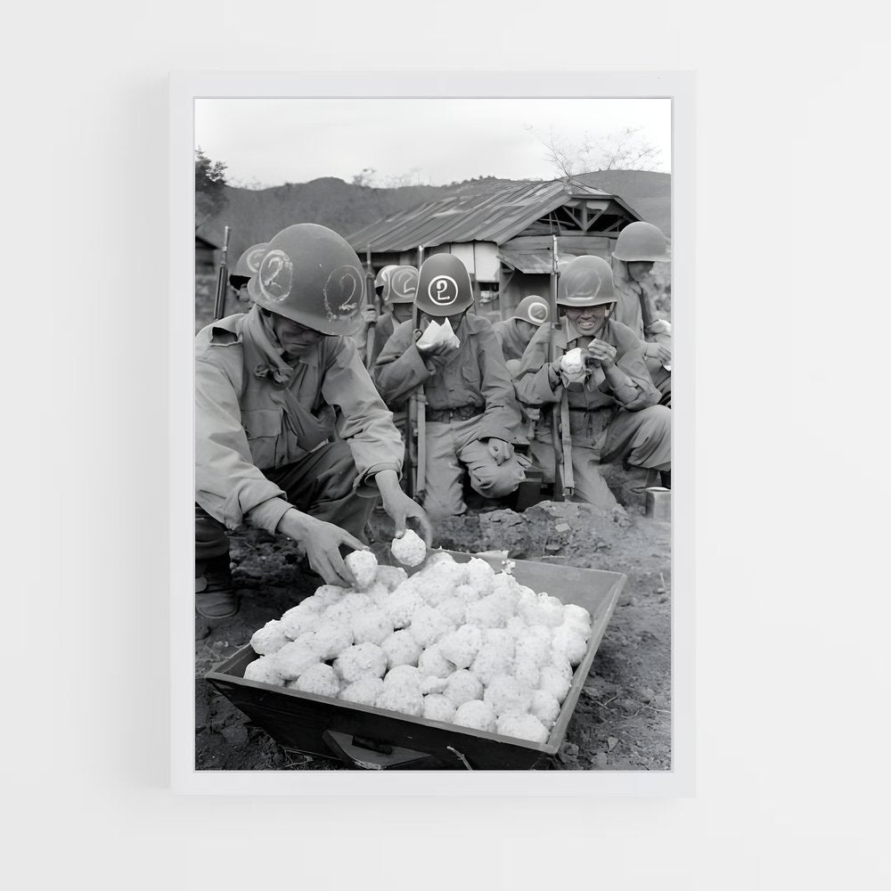 ap-korean war-5 cadre Blanc