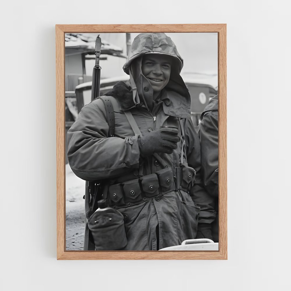 ap-korean war-7 cadre Bois clair