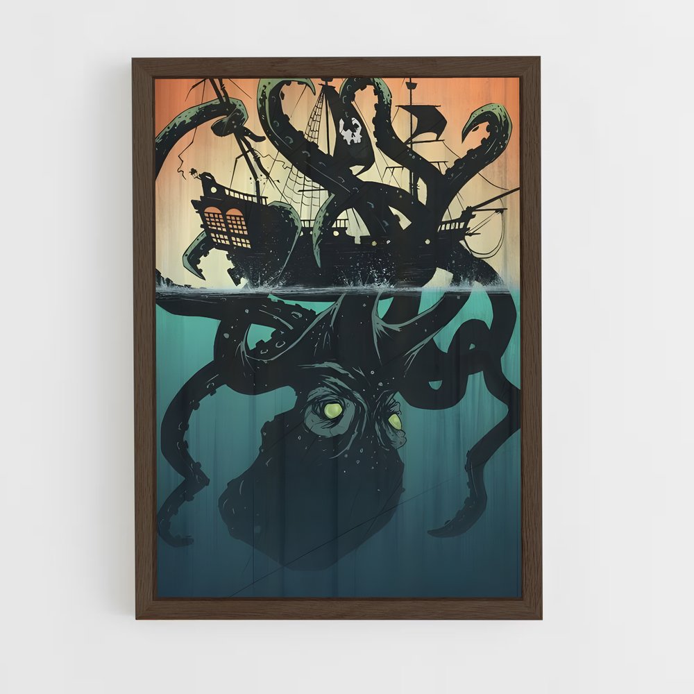 ap-kraken-10 cadre Bois foncé
