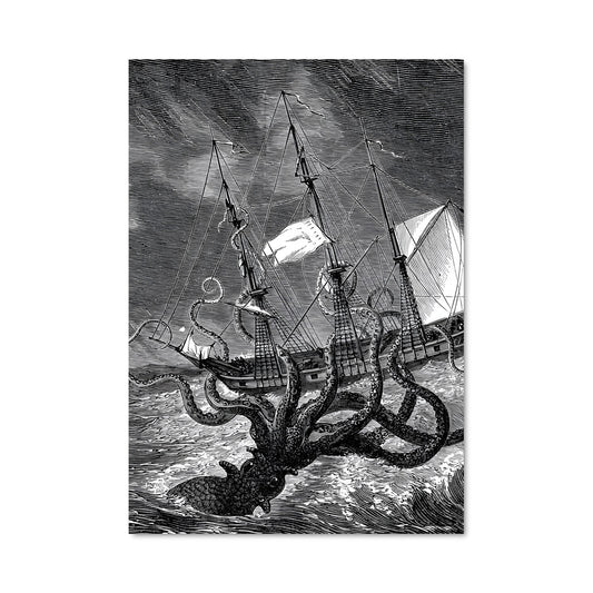 Poster Kraken en Colère