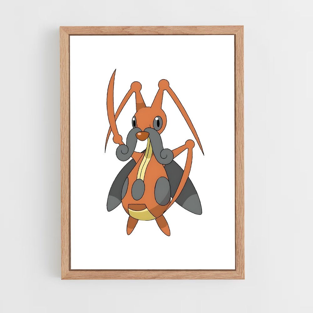 ap-kricketot-1 cadre Bois clair