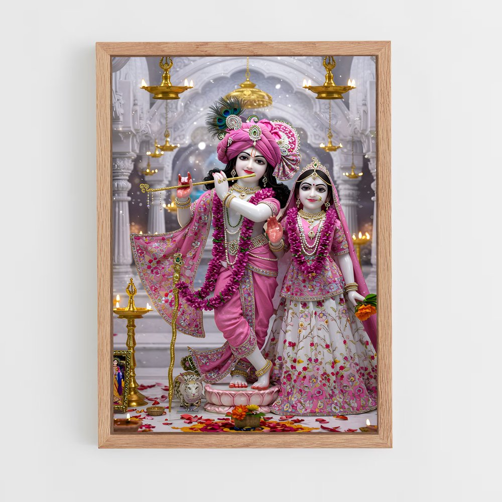 ap-krishna-22 cadre Bois clair