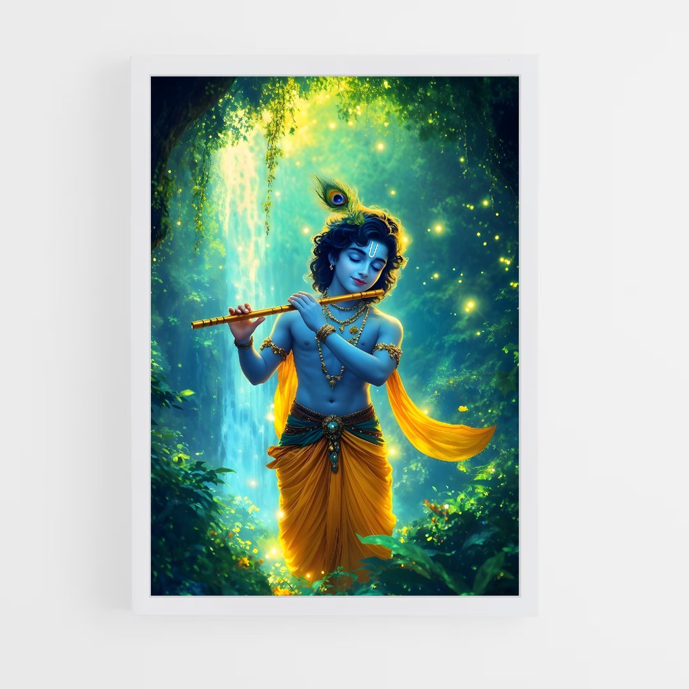 ap-krishna-3 cadre Blanc