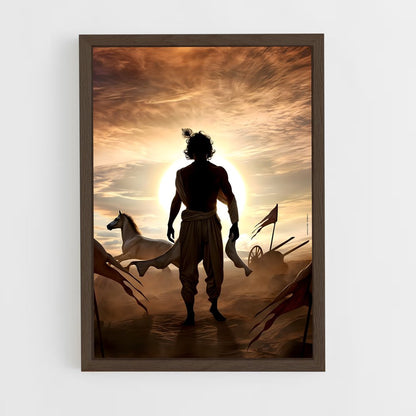 ap-krishna-7 cadre Bois foncé