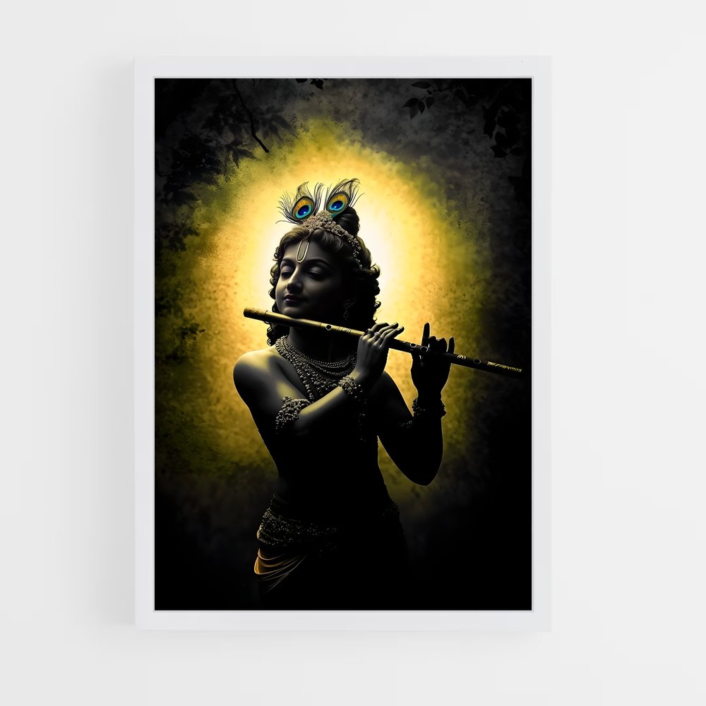 ap-krishna-9 cadre Blanc