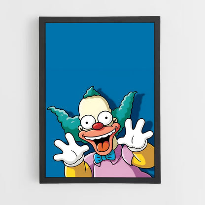 ap-krusty the clown-1 cadre Noir