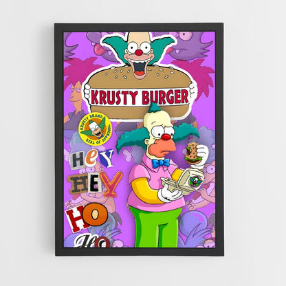 ap-krusty the clown-4 cadre Noir