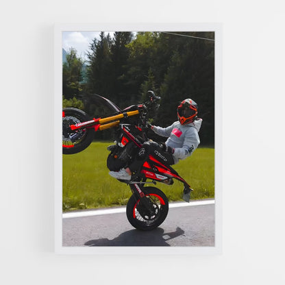 ap-ktm moto-3 cadre Blanc