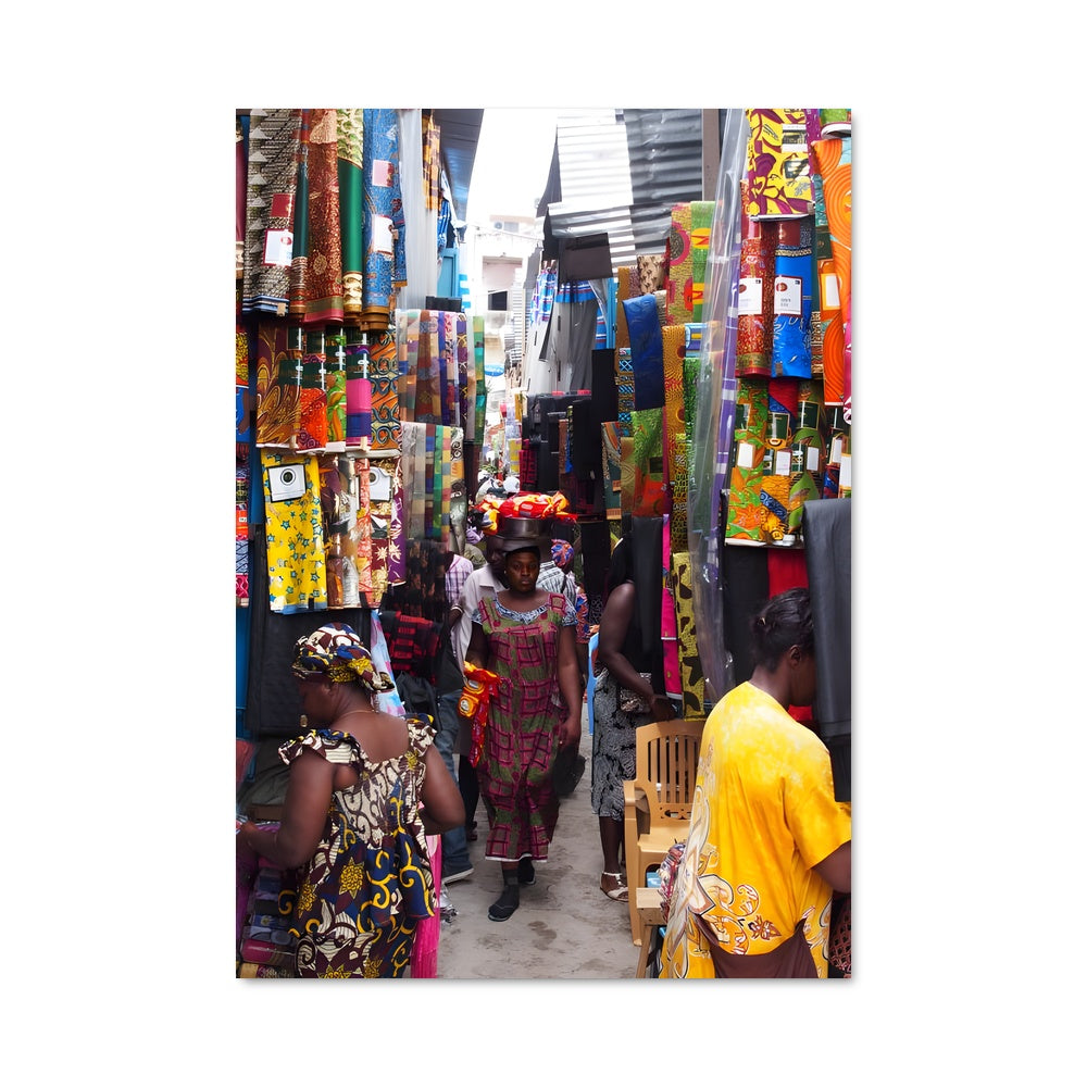 Poster Marché de Kumasi