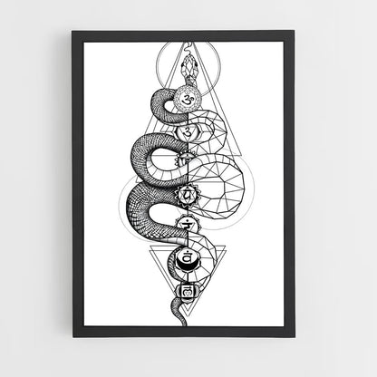 ap-kundalini serpent-1 cadre Noir