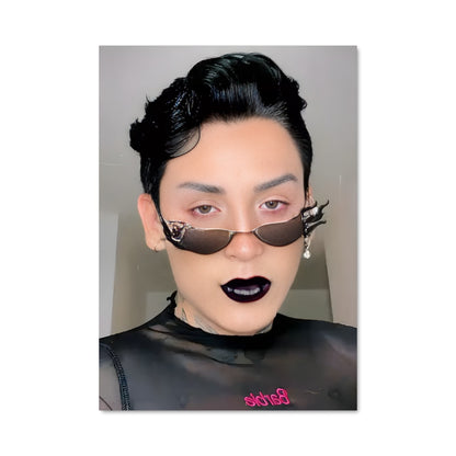 Poster Mustache Glam